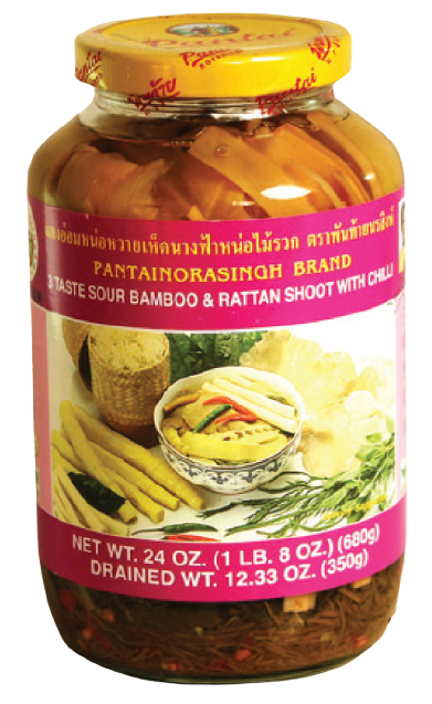 PT-3-Taste Sour Bamboo & Rattan Shoot with Chili