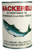 Can Mackere in
Vegetab Oil