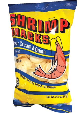 Marco Polo ‘Sour Cream & Onion’ Shrimp Snacks