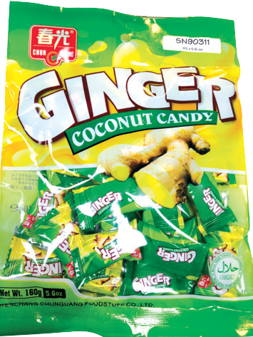 Ginger Coconut Candy