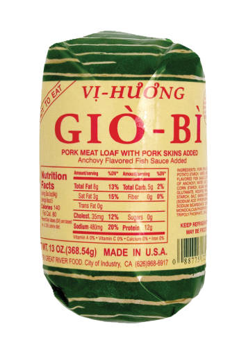 Vi Huong Pork Meat Loaf
W/Skin