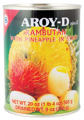 Aroy-D Rambutan
Pineapple in Syrup