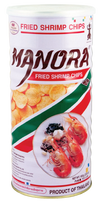 Manora Fried Shrimp Chips In Tin