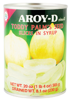 Aroy-D Toddy Palm Seed
in Syrup Sliced