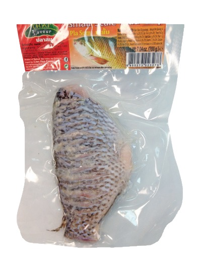 Fro Small Scale mud
harp fish (pla Som)