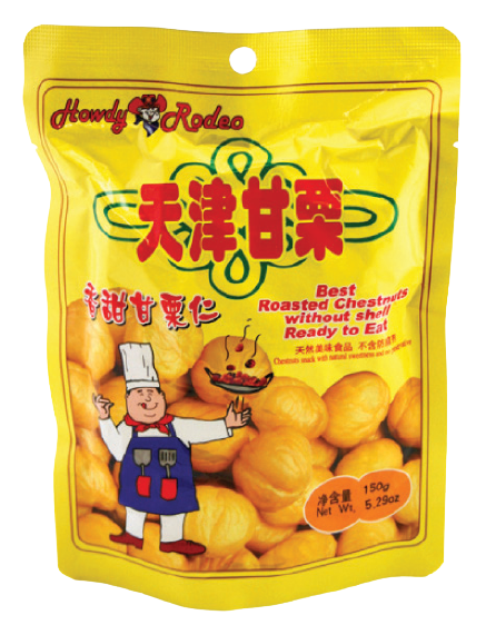 Howdy Radeo Roasted Chestnuts Without Shell