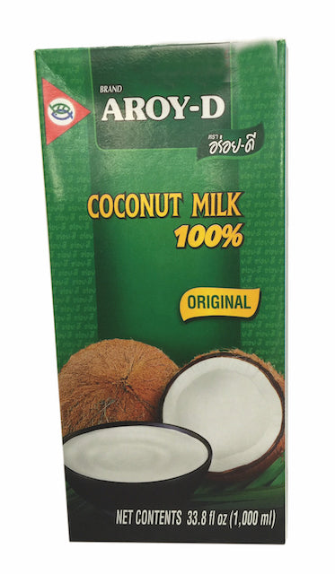 Aroy-D Coconut Milk 12 x 33.8 oz