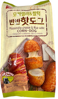 Fro Mozzarella Cheese _ Rice Cake. Corn Dog