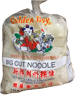 Golden Boy Fresh Big cut HoFun Noodle