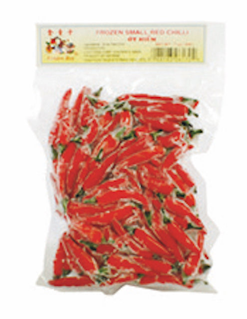 Golden boy fro small red chili