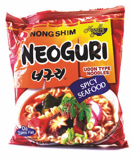 Nong Shim Neoguri Udom Noodle 'Spicy Seafood' 20x4.23 0z