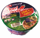 Nong Shim Noodle Bowl 'Hot & Spicy' 12x3.03 oz