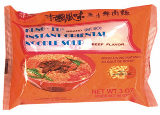 Kung Fu Instant Noodle 'Beef'  3x30x3 oz