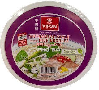 Vifon Pho Bo  Beef Noodle  Bowl.
