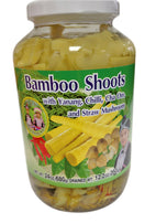 Bamboo Shoot / Yanang , Chili ,Cha Om & Straw Mushroom.