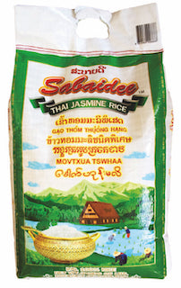 Sabaidee Thai Jasmine Rice 25 lbs