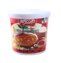 Maesri red curry paste jar