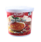 Maesri red curry paste jar