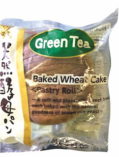 JP Baked Wheat Cake 'Green Tea' (12 x 2.82oz)
