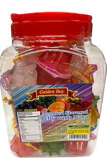 Golden Boy Assorted jelly with Nata.