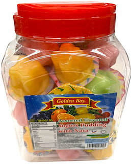 Golden Boy Assorted Yogurt Pudding with nata