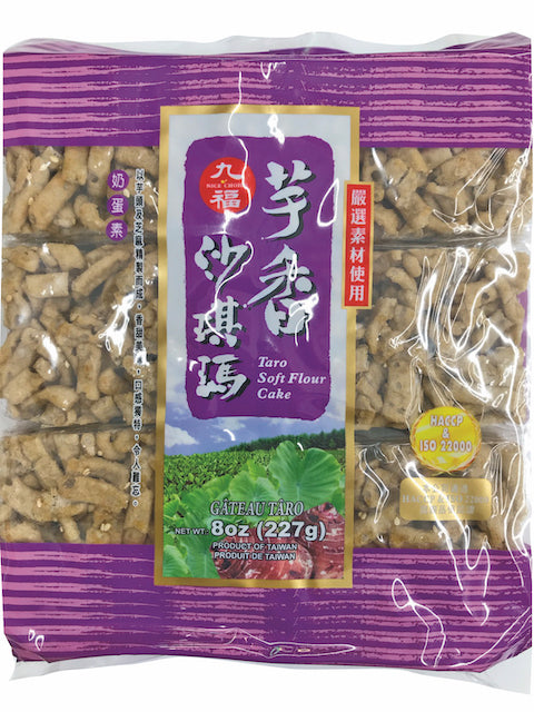 Taro flour cake
