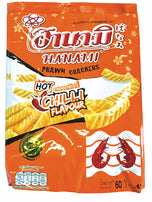 Hanami Prawn Cracker Hot chili flavour 24x2.11 oz